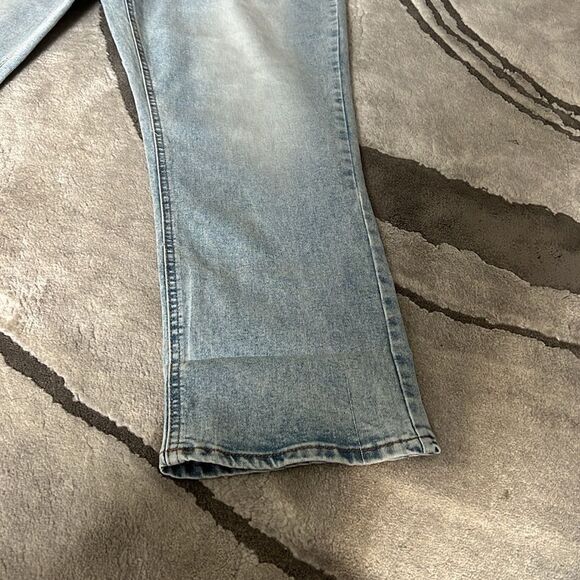 FRYE Women’s High-Rise Cuffed Cropped Jeans Size 14/32 - Picture 10 of 11